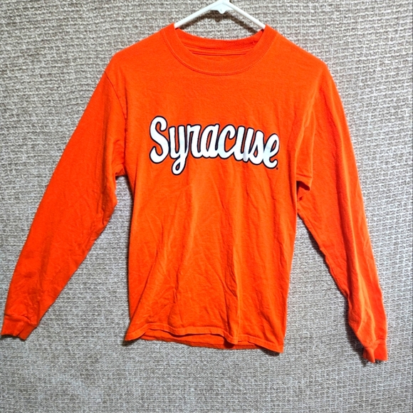 Champion Syracuse Long Sleeve T-Shirt Men's Size Small - Picture 2 of 7